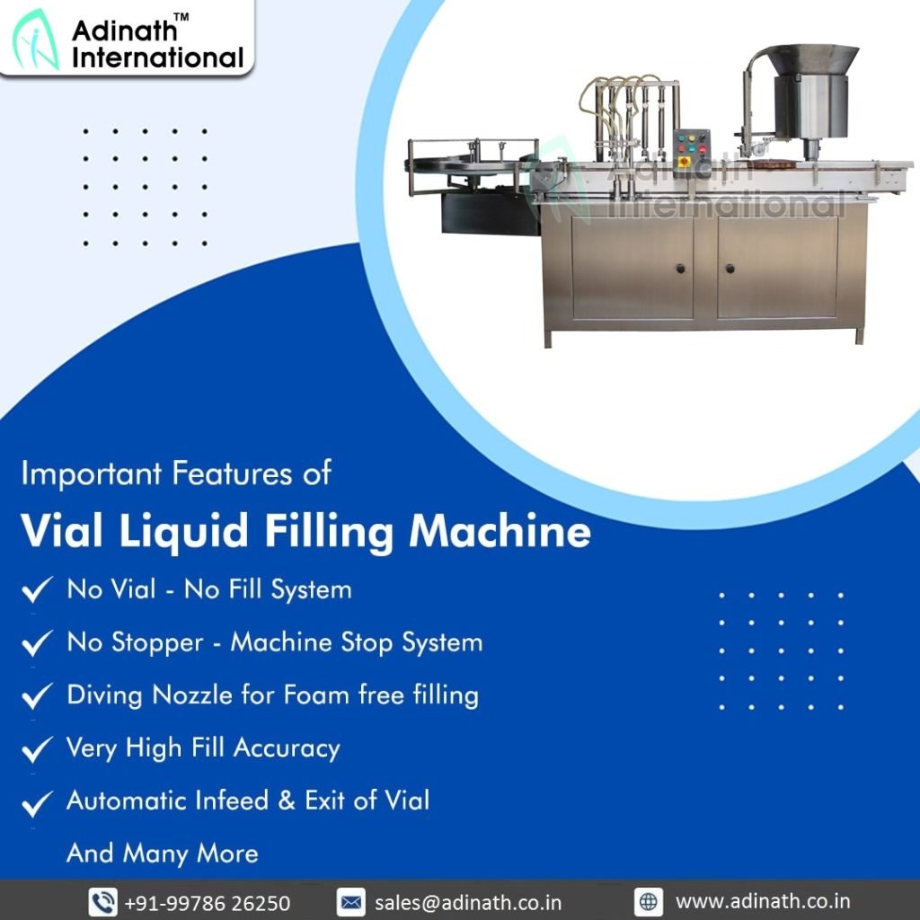 Fill Unit Pharmaceutical Filling Machines & their applications