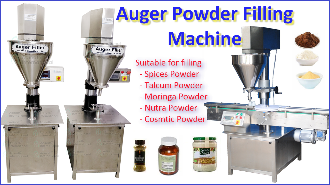 Auger Powder Filling Machine Auger Powder Filling Machine