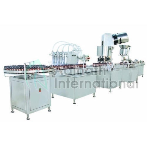Bottle Filling, capping, Labeling Machine