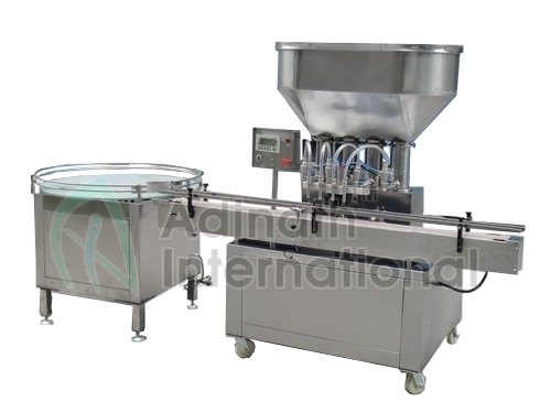 Bottle Filling Machine with Over Storage Tank