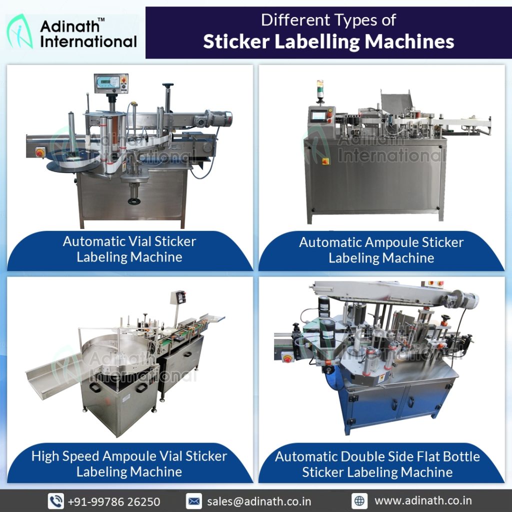Wide Range of Applications of Labeling Machines Adinath Pharma Machines