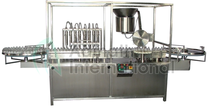 Injectable Vial Filling Stoppering Machine