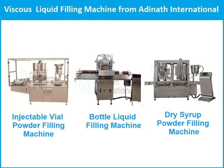 Types of Filling Machines by Adinath International
