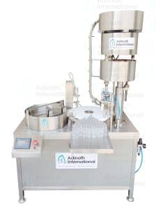 Vial Filling and Capping Machine