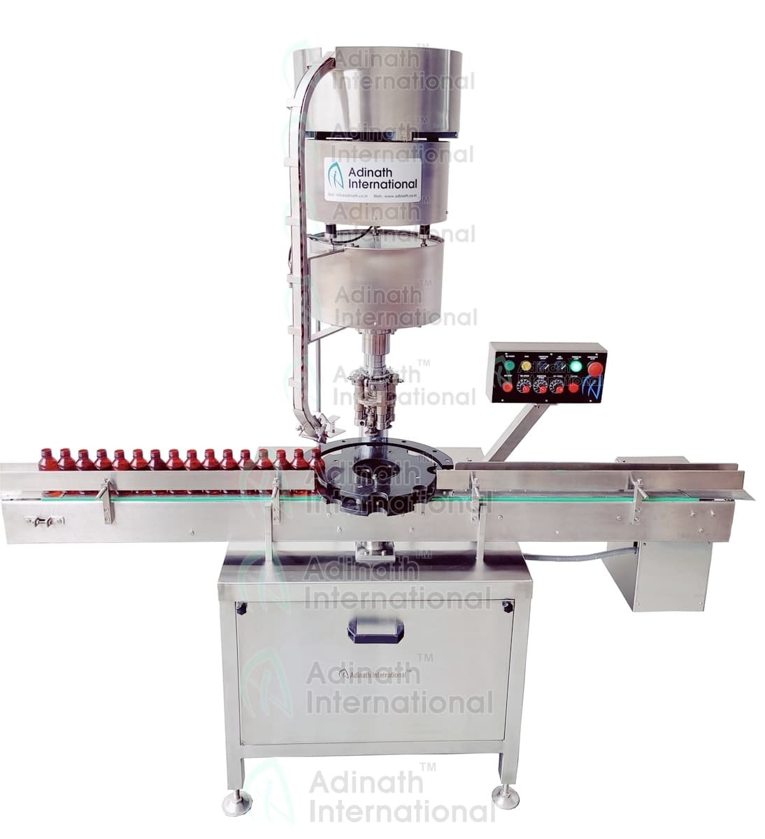 Automatic Single Head Bottle Screw Capping Machine
