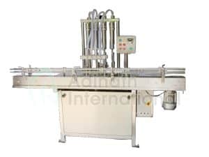Automatic Four Head Volumetric Liquid Filling Machine