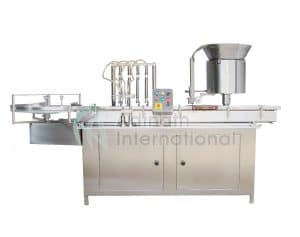 Injectable Liquid Filling and Rubber Stoppering Machine