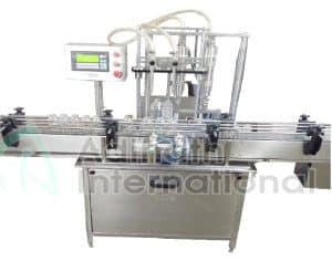 Automatic Two Head Volumetric Liquid Filling Machine